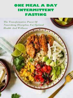 cover image of ONE MEAL a DAY INTERMITTENT FASTING